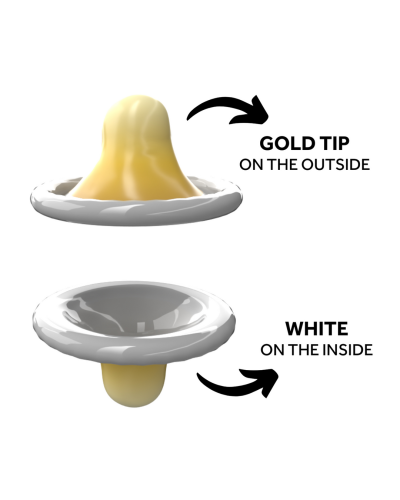 Préservatifs en Latex Rightway Gold x12 