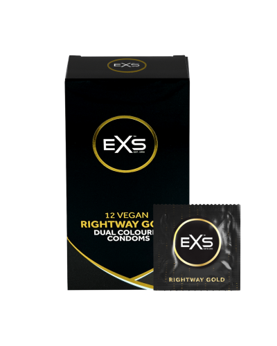 Préservatifs en Latex Rightway Gold x12 