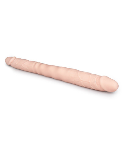 Double gode réaliste 40 x 4 cm 