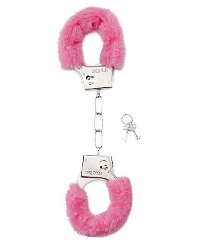 Menottes Furry Roses 