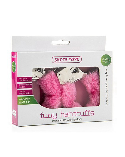 Menottes Furry Roses 