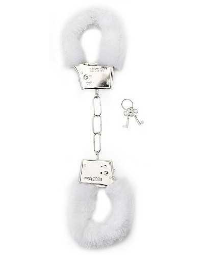 Menottes Furry Blanches 