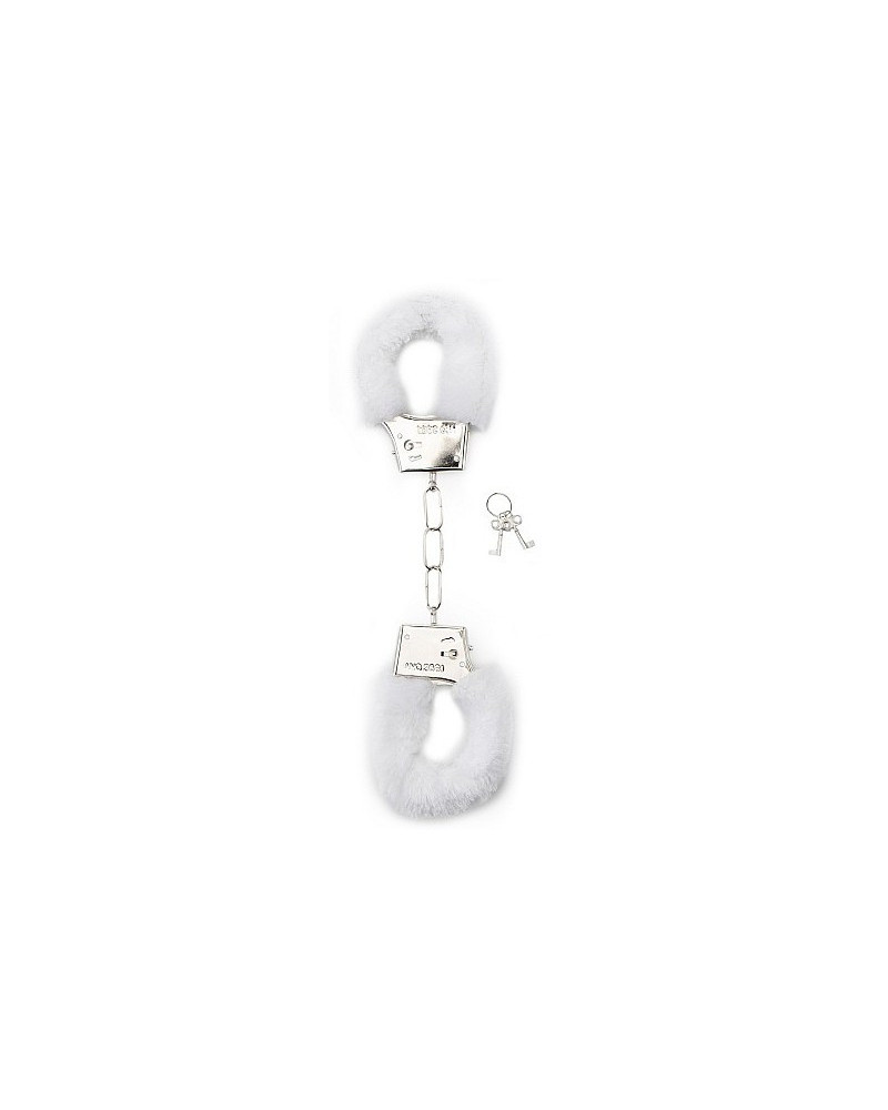 Menottes Furry Blanches 