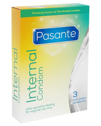 Préservatifs internes x3 