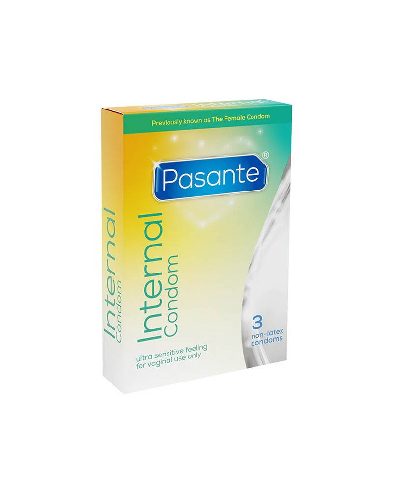 Préservatifs internes x3 