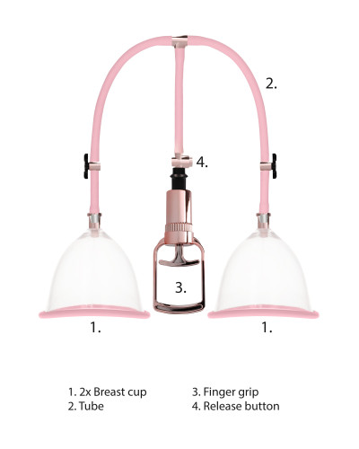 Pompe à seins MEDIUM - Rose Gold 
