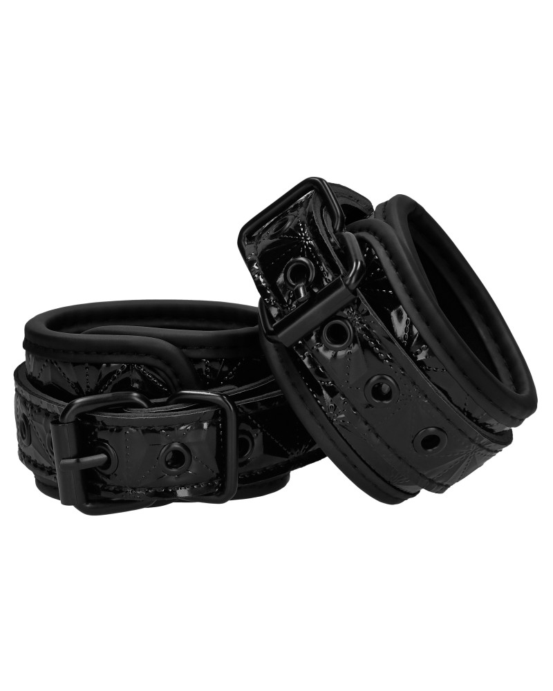 Menottes de poignets Luxury Noire 