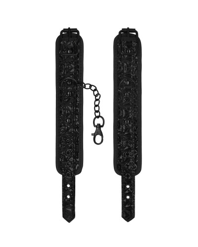 Menottes de poignets Luxury Noire 