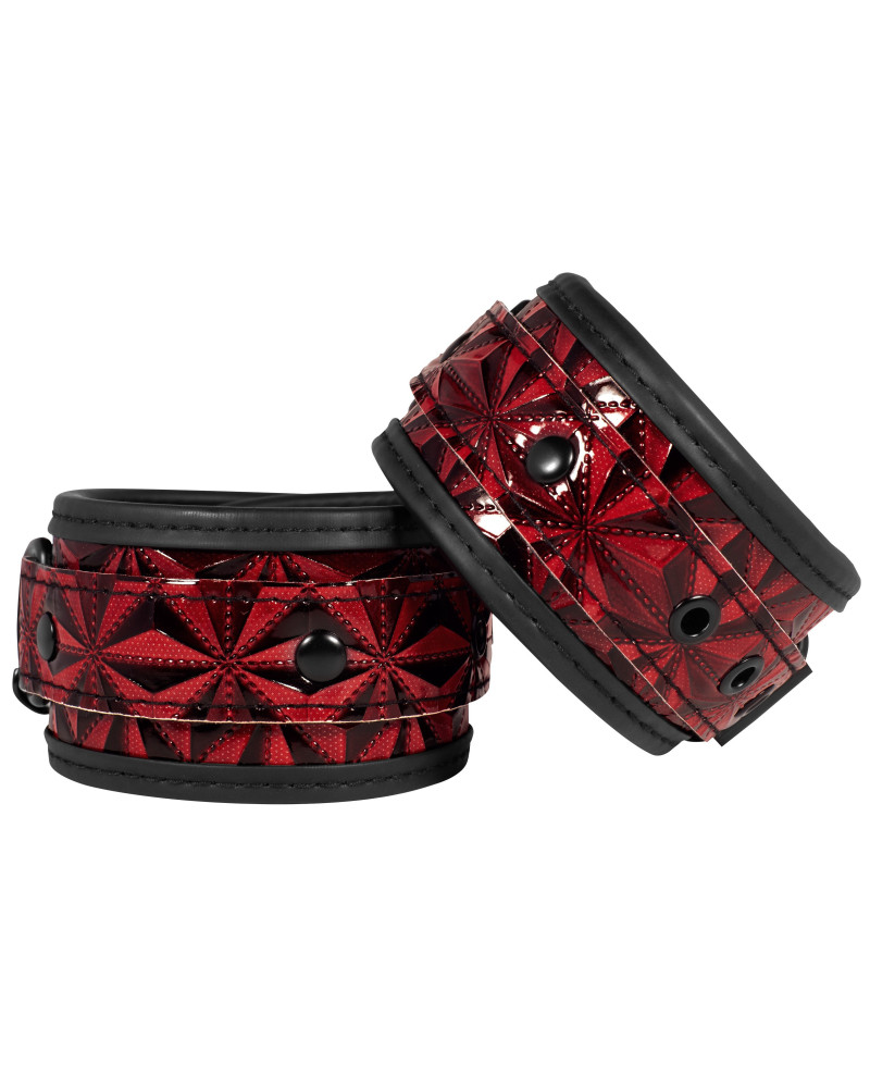 Menottes de poignets Luxury Rouge 