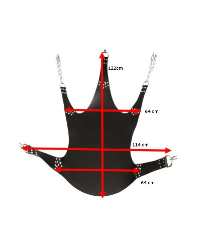 Sling en Cuir 5 Points d'attache 