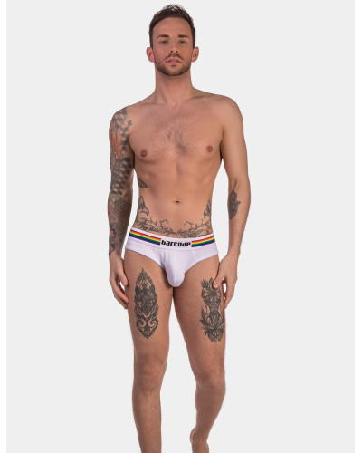 Slip Barcode Pride Blanc  Couleur principale:Blanc