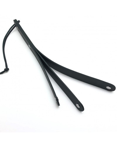 Paddle en cuir 3 sangles 39,5cm 