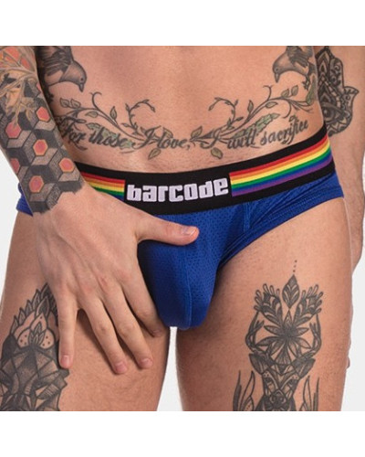 Slip Barcode Pride Bleu  Couleur principale:Bleu