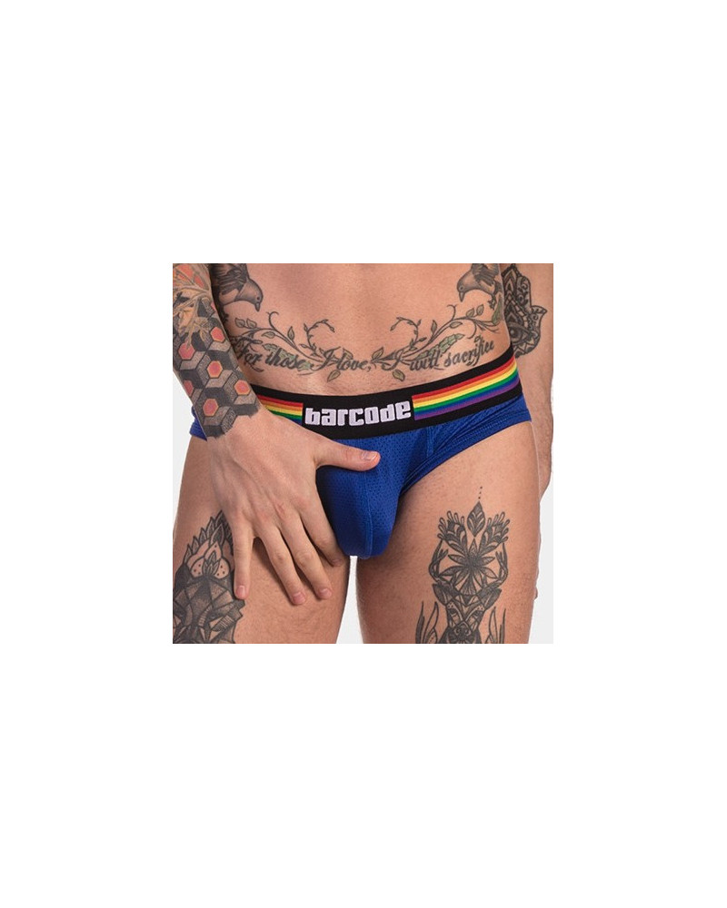 Slip Barcode Pride Bleu  Couleur principale:Bleu