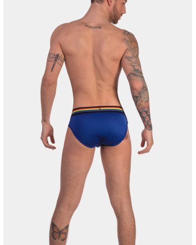 Slip Barcode Pride Bleu  Couleur principale:Bleu