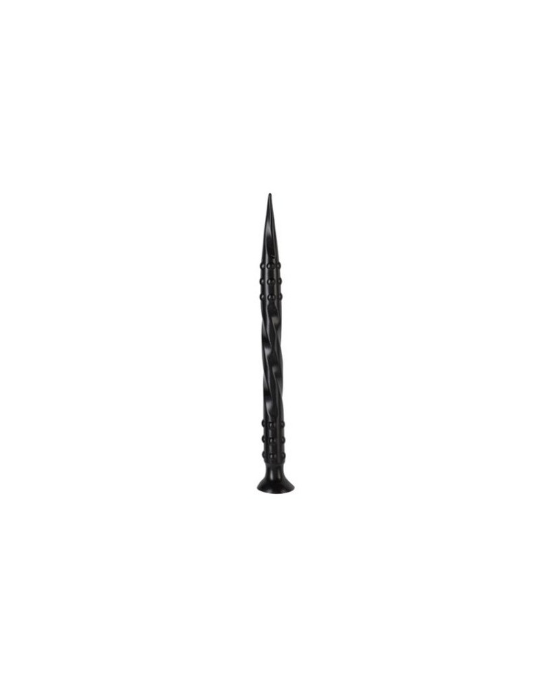 Gode Pointed Twist S 40 x 3 cm Noir 