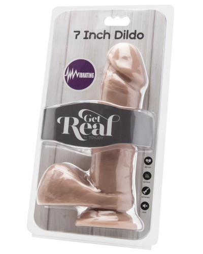 Gode vibrant Get Real 16 x 4.5 cm 