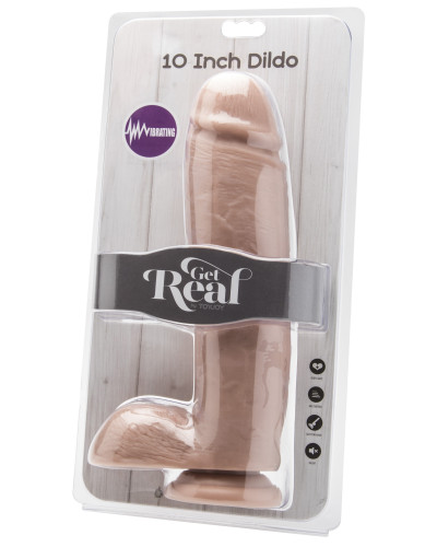 Gode vibrant Get Real 22 x 6 cm 
