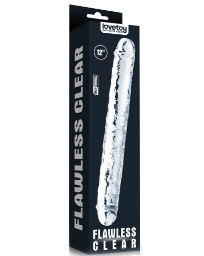 Double gode Flawless 30 x 3.5 cm 