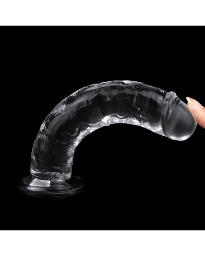 Gode transparent Flawless 16 x 3.5 cm 
