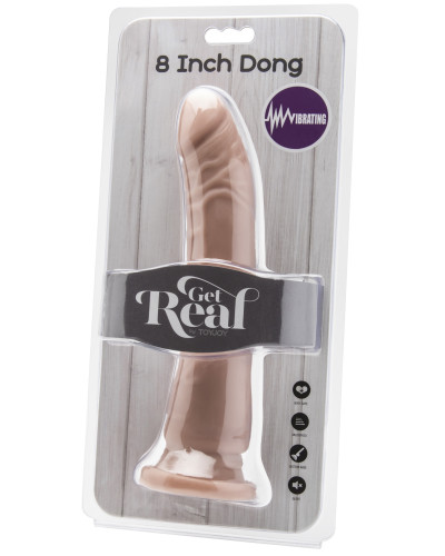Gode vibrant Get Real 20 x 4 cm 