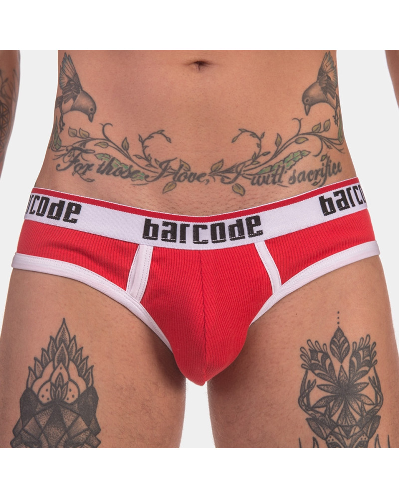 Slip KAI Rouge  Couleur principale:Rouge