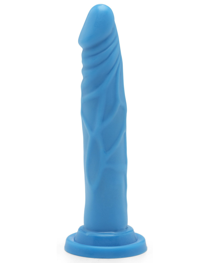 Gode Happy Dick 18 x 3.5 cm Bleu 