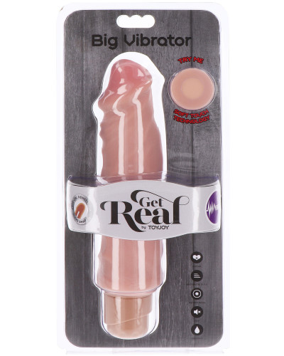 Gode vibrant Get Real 17 x 5 cm 
