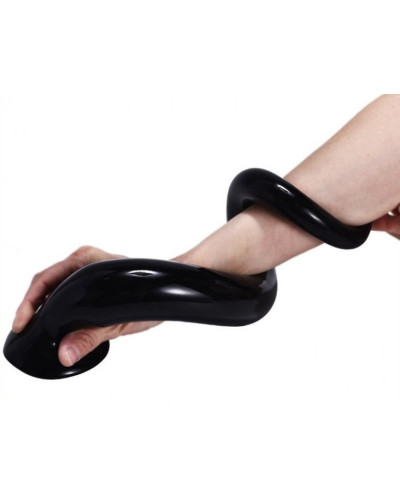 Gode Tail Flex L 48 x 4.5 cm Noir 