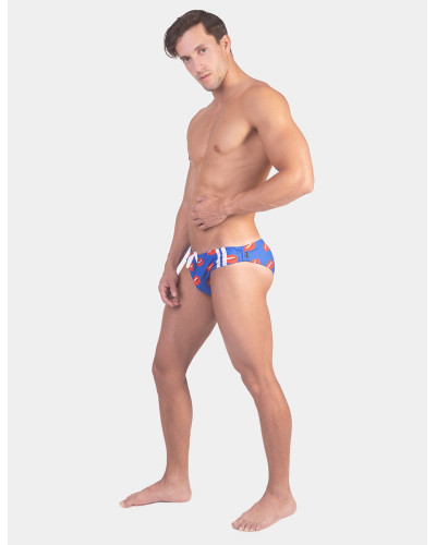 Slip de bain KISS Bleu  Couleur principale:Bleu