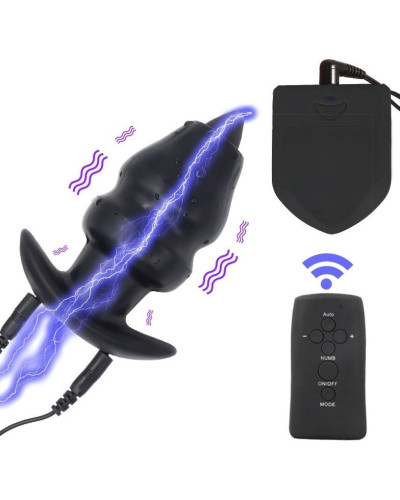 Kit Plugs Anus + Penis Electro 