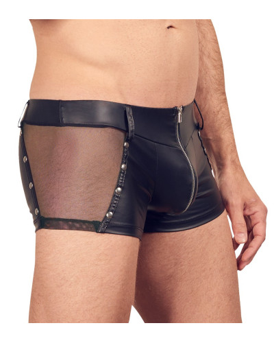 Boxer NAXIS Imitation Cuir Noir  Couleur principale:Noir