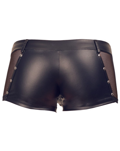 Boxer NAXIS Imitation Cuir Noir  Couleur principale:Noir