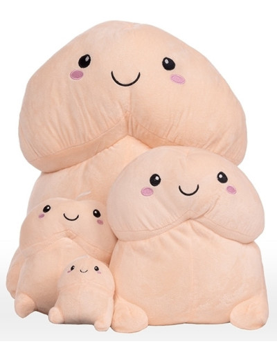 Peluche Tête de Gland 28cm 