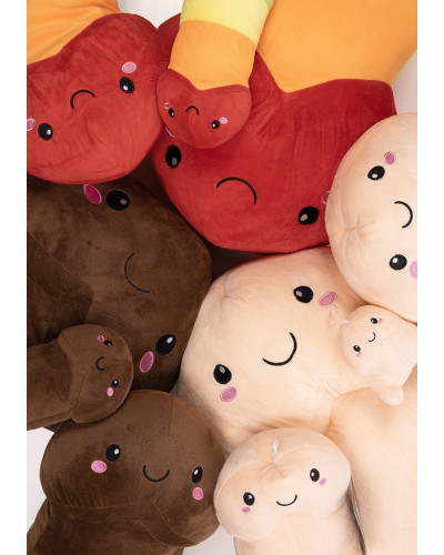 Peluche Tête de Gland 28cm 