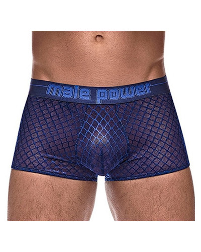 Boxer DIAMOND MESH Bleu  Couleur principale:Bleu
