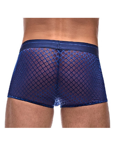 Boxer DIAMOND MESH Bleu  Couleur principale:Bleu