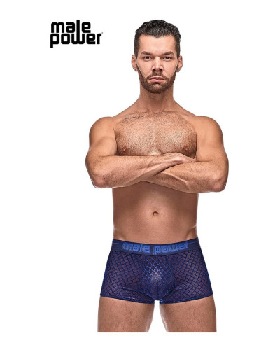 Boxer DIAMOND MESH Bleu  Couleur principale:Bleu