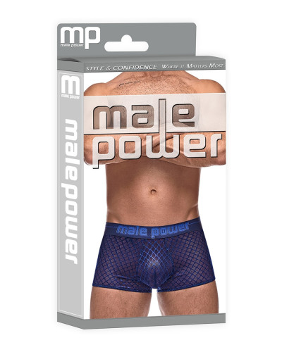 Boxer DIAMOND MESH Bleu  Couleur principale:Bleu