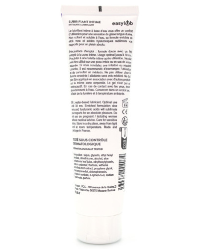 Lubrifiants base EAU 