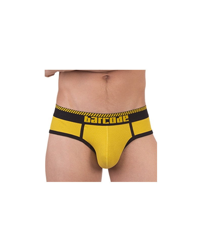 Slip SOLGER Jaune-Noir  Couleur principale:Jaune Couleur secondaire:Noir