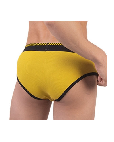 Slip SOLGER Jaune-Noir  Couleur principale:Jaune Couleur secondaire:Noir