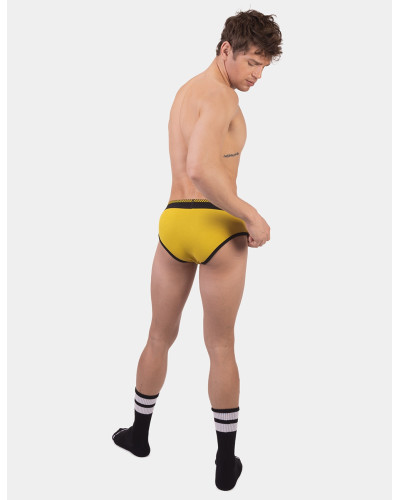 Slip SOLGER Jaune-Noir  Couleur principale:Jaune Couleur secondaire:Noir