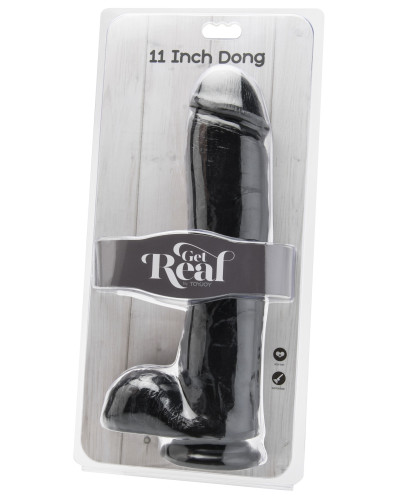 Gode Mega Tommy 22 x 6cm Noir 