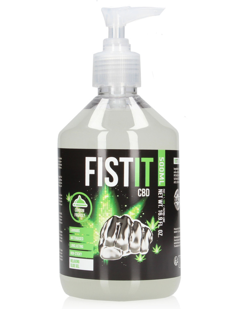 Lubrifiant Cbd Fist It - Pompe 500ml 