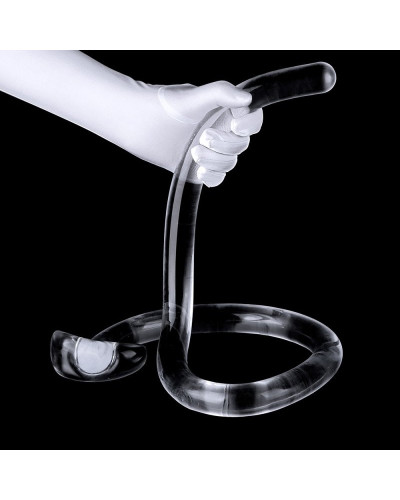 Gode Giant Snake 100 x 3cm Transparent 