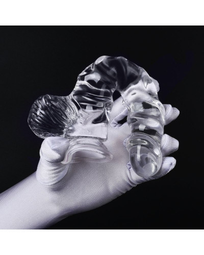 Gode transparent Dildick M 15 x 4cm 