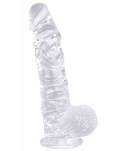 Gode transparent Dildick XL 19 x 5cm 