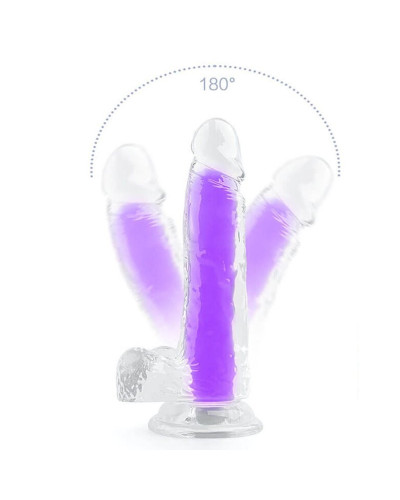 Gode phosphorescent Color Glow 15 x 4.5cm Violet 