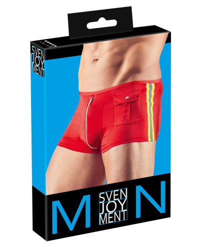 Boxer FIREMAN Rouge  Couleur principale:Rouge